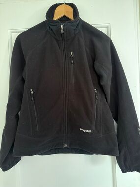 Patagonia Women’s Black Full-Zipper Fleece Jacket, Size Small